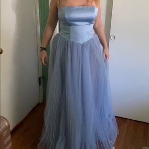 Blue princess dress